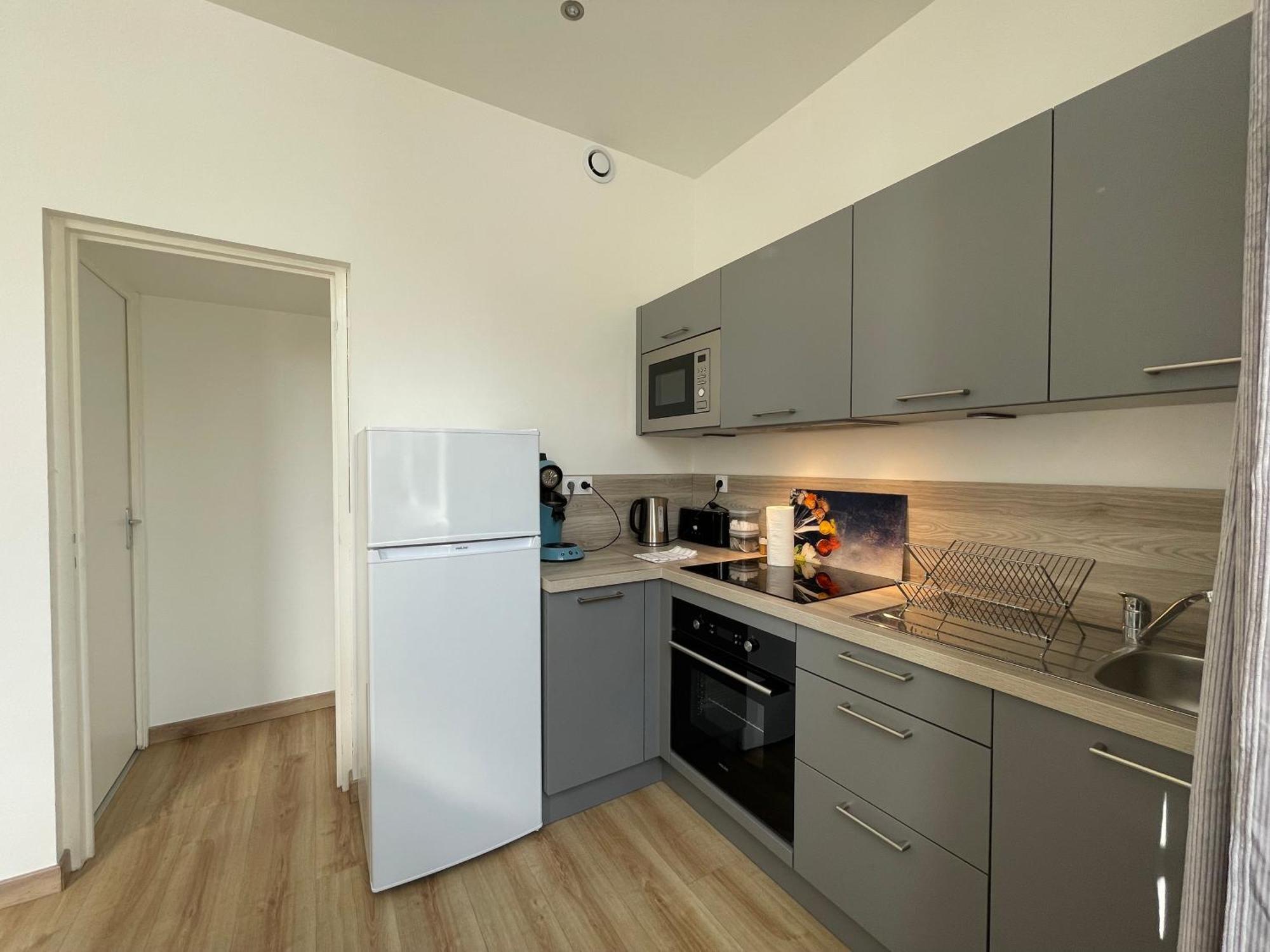 Bel Appartement, 2 Lits Doubles, Parking Gratuit Chablis Eksteriør bilde